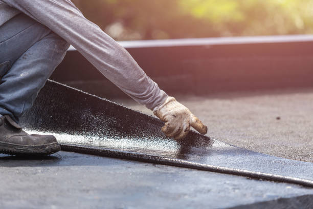 Professional Vapor Barrier Installation technician working in Fredericksburg, VA
